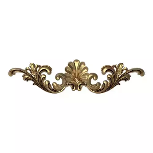 decorative pattern ready for 3D printing 3D model