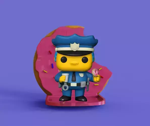 Funko Desk or Wall stand for your Simpsons characters