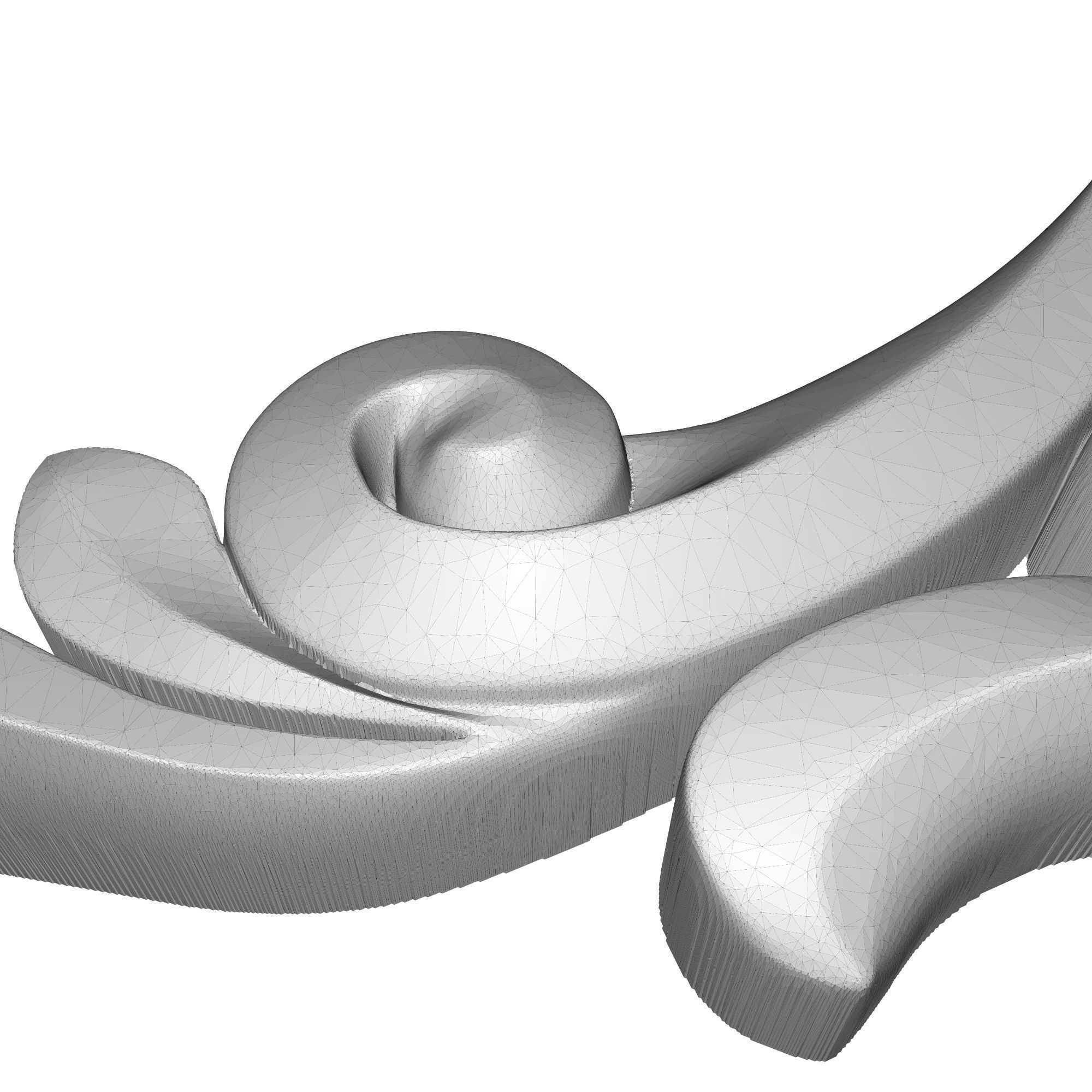 decorative pattern ready for 3D printing 3D model_7