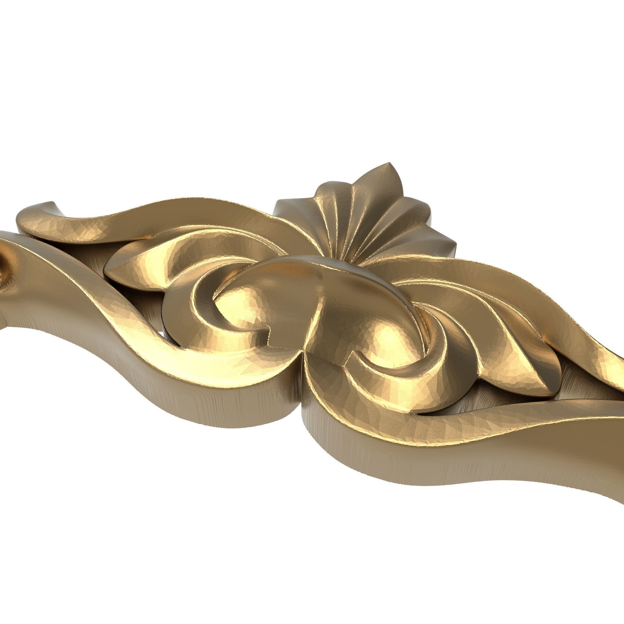 decorative pattern ready for 3D printing 3D model_2