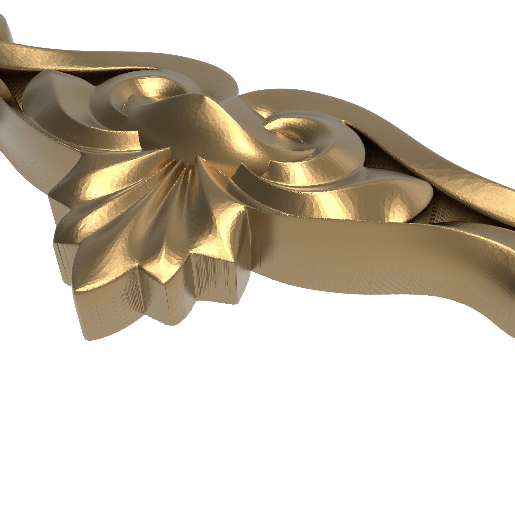 decorative pattern ready for 3D printing 3D model_5