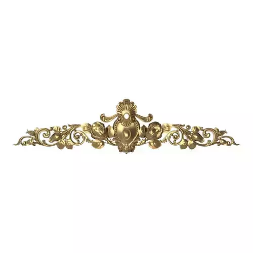 decorative pattern ready for 3D printing 3D model