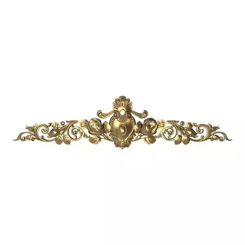 decorative pattern ready for 3D printing 3D model