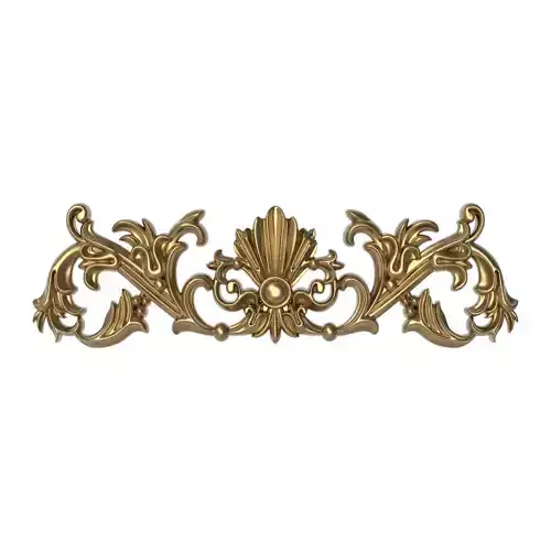 decorative pattern ready for 3D printing 3D model