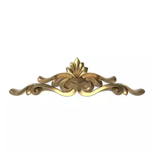 decorative pattern ready for 3D printing 3D model