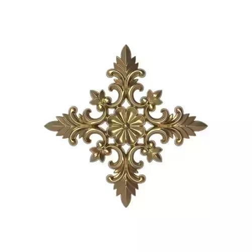 decorative pattern ready for 3D printing 3D model