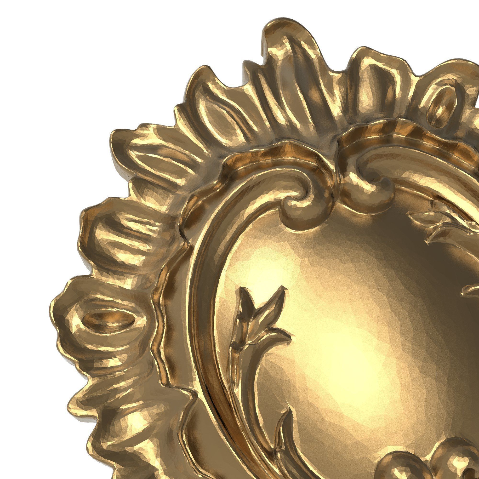 decorative pattern ready for 3D printing 3D model_5