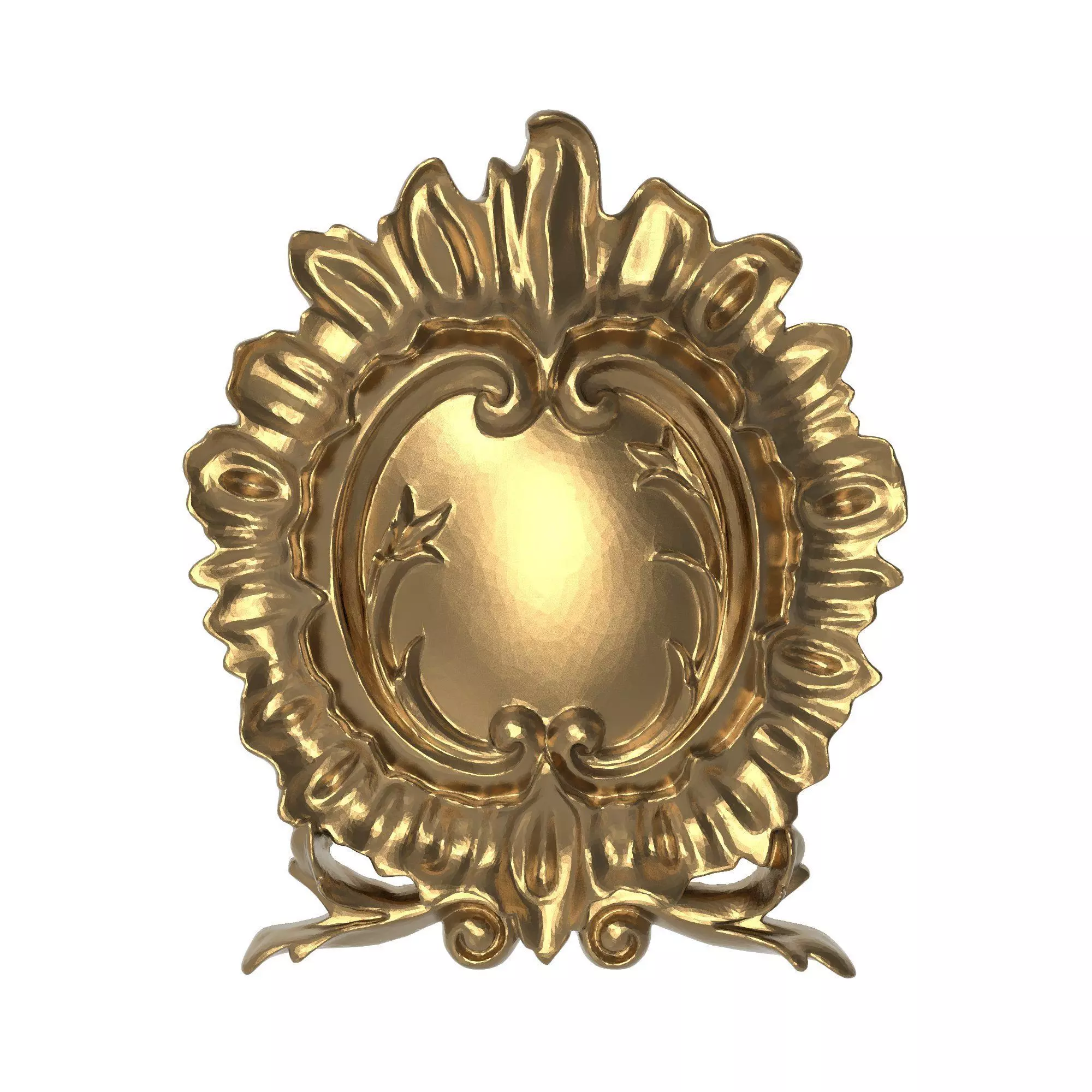 decorative pattern ready for 3D printing 3D model_0