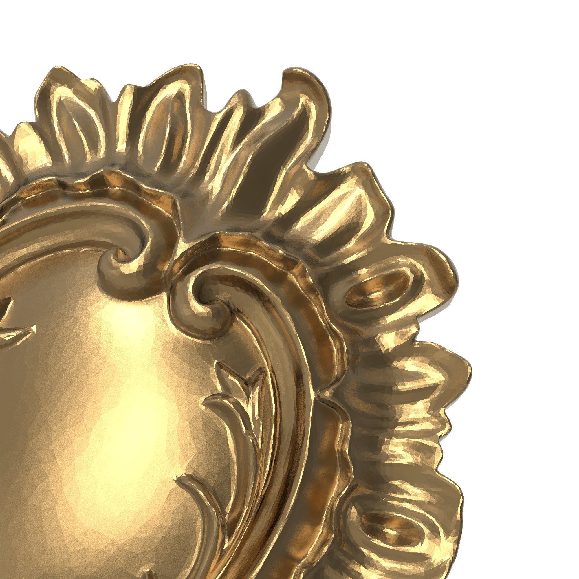 decorative pattern ready for 3D printing 3D model_4