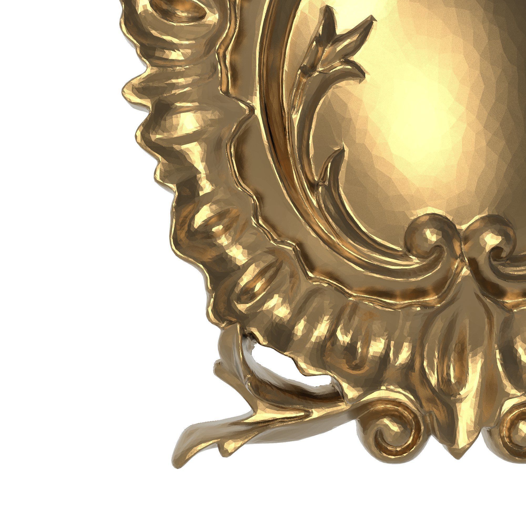 decorative pattern ready for 3D printing 3D model_1