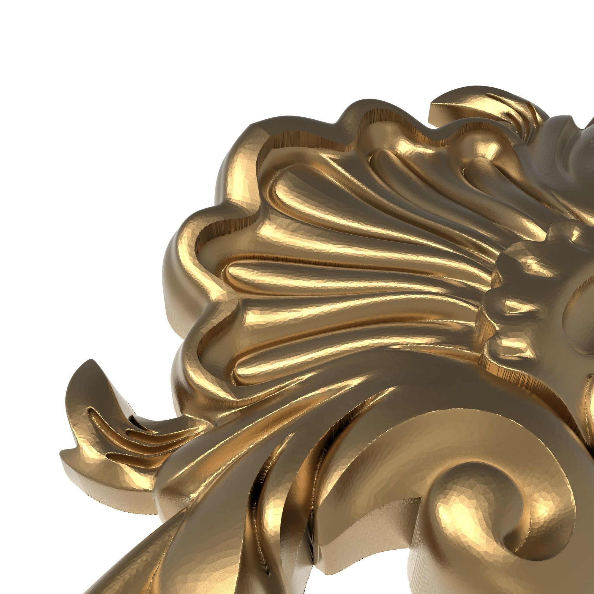 decorative pattern ready for 3D printing 3D model_4