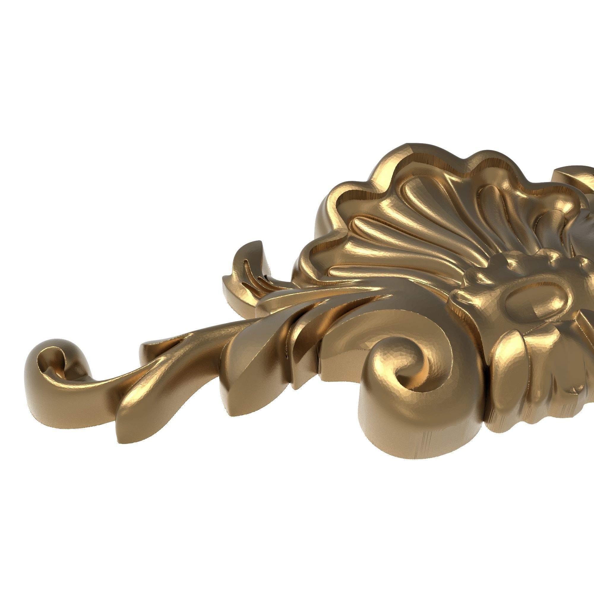 decorative pattern ready for 3D printing 3D model_2