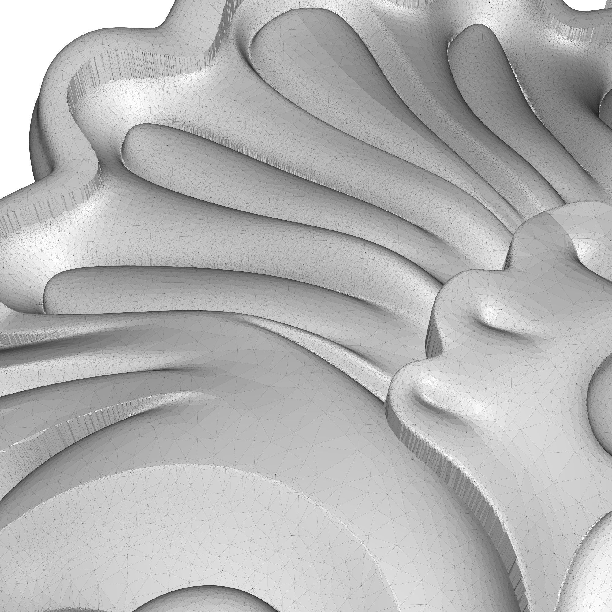 decorative pattern ready for 3D printing 3D model_7