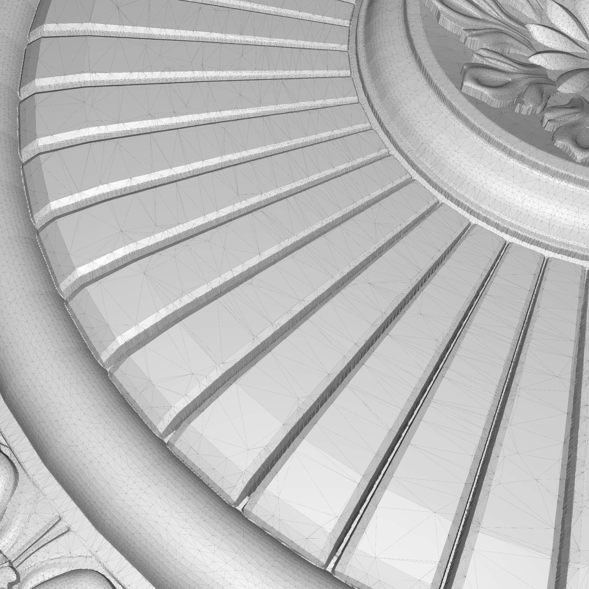 decorative pattern ready for 3D printing 3D model_6