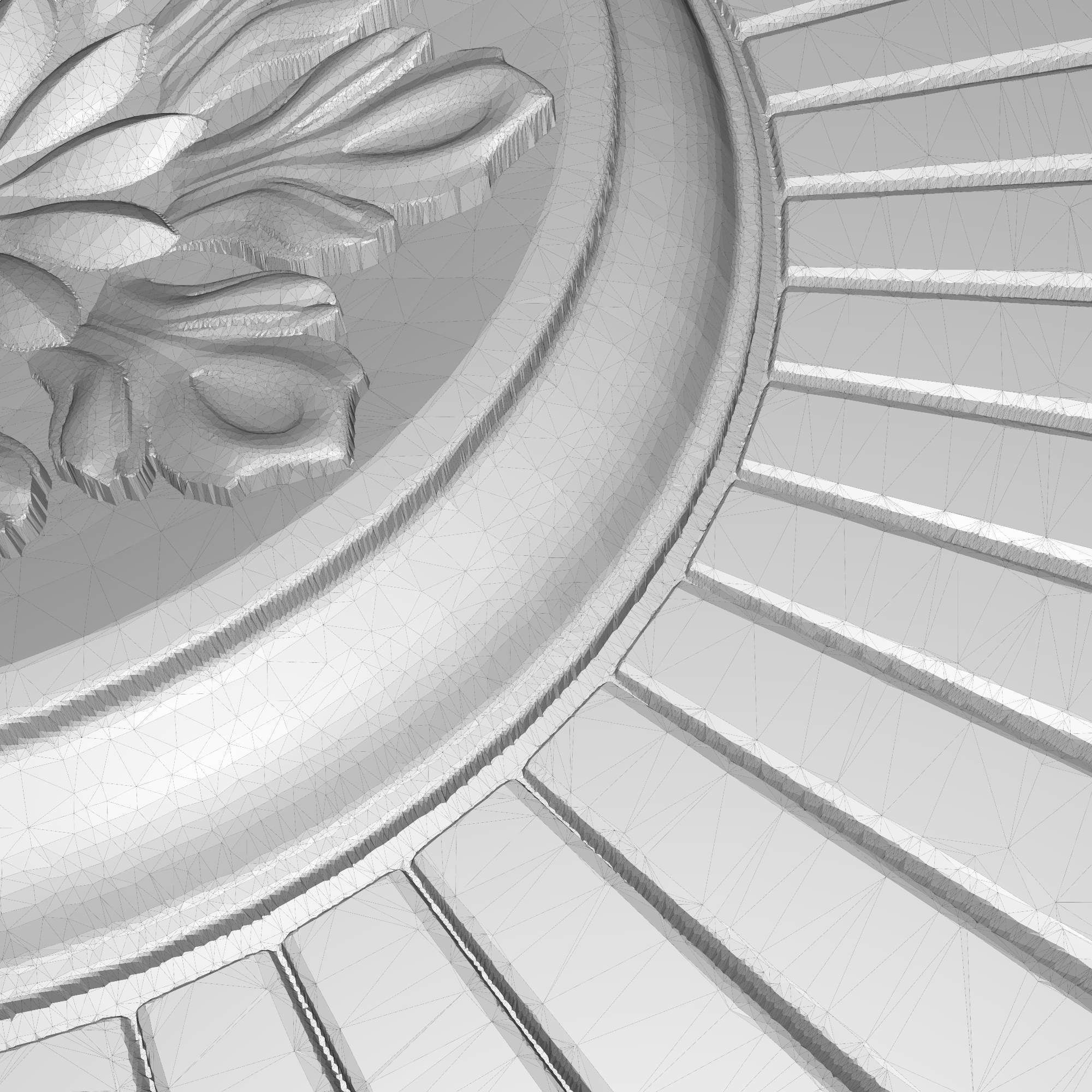 decorative pattern ready for 3D printing 3D model_7