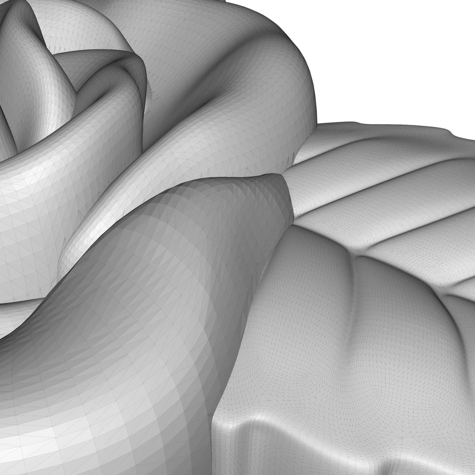 decorative pattern ready for 3D printing 3D model_7