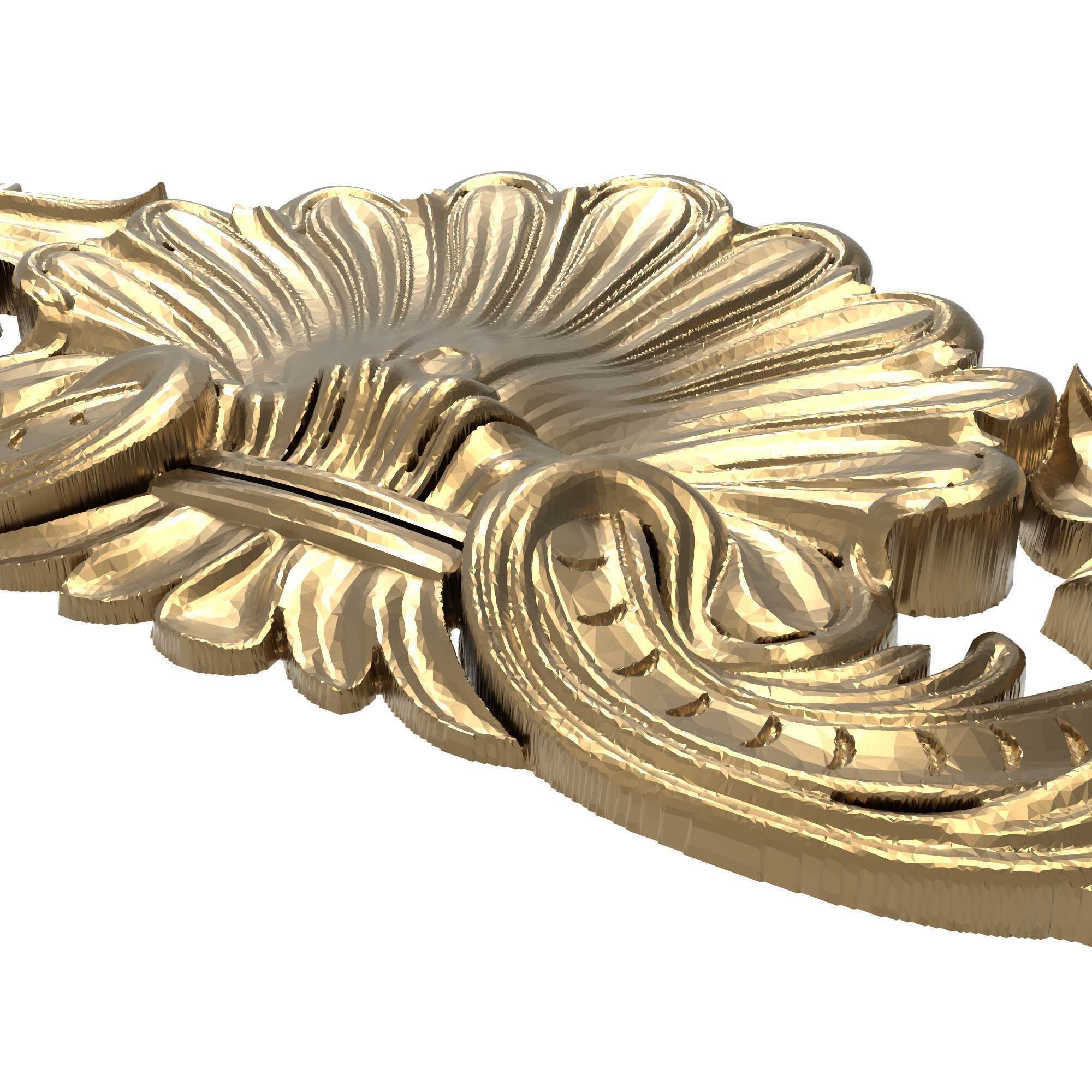 decorative pattern ready for 3D printing 3D model_7