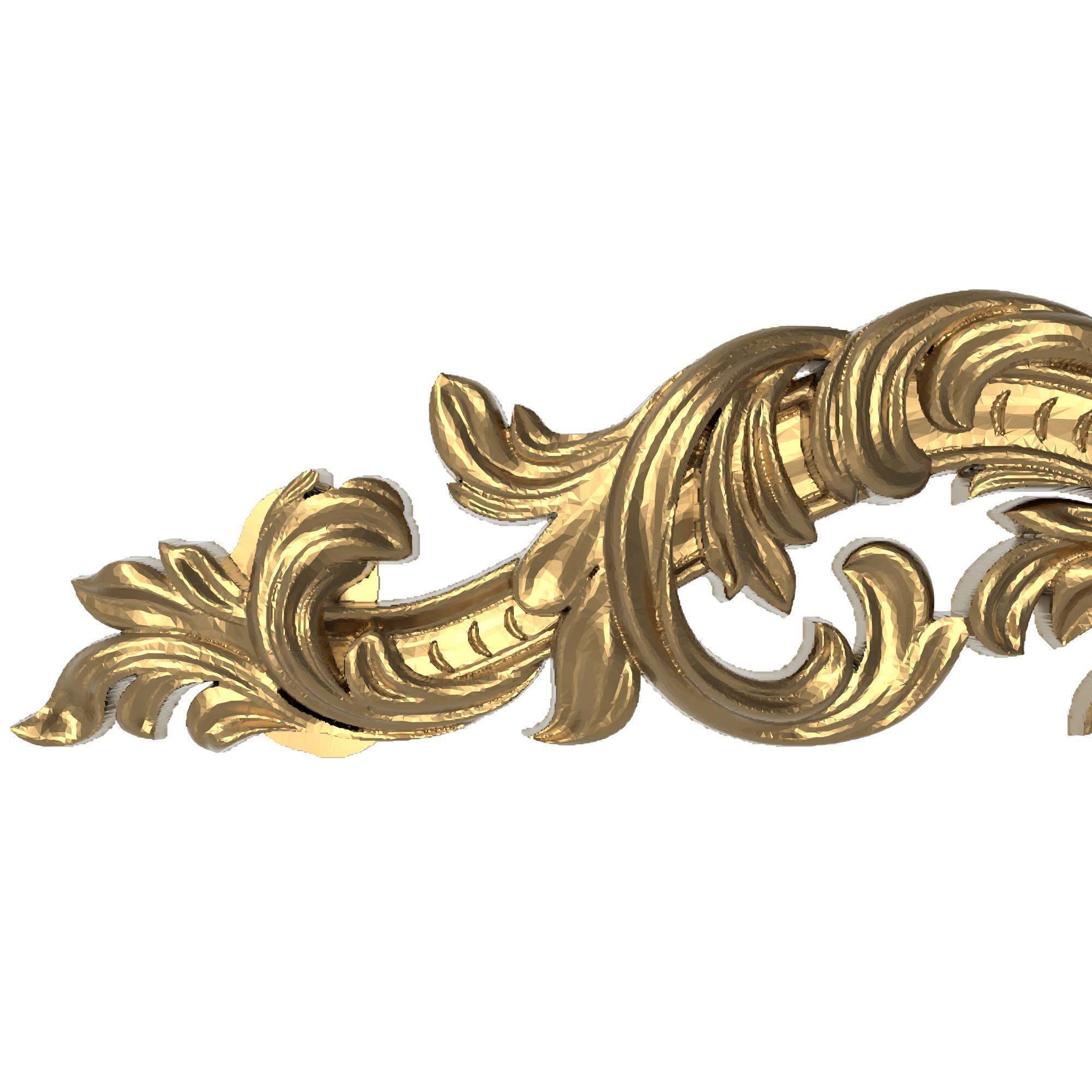 decorative pattern ready for 3D printing 3D model_1