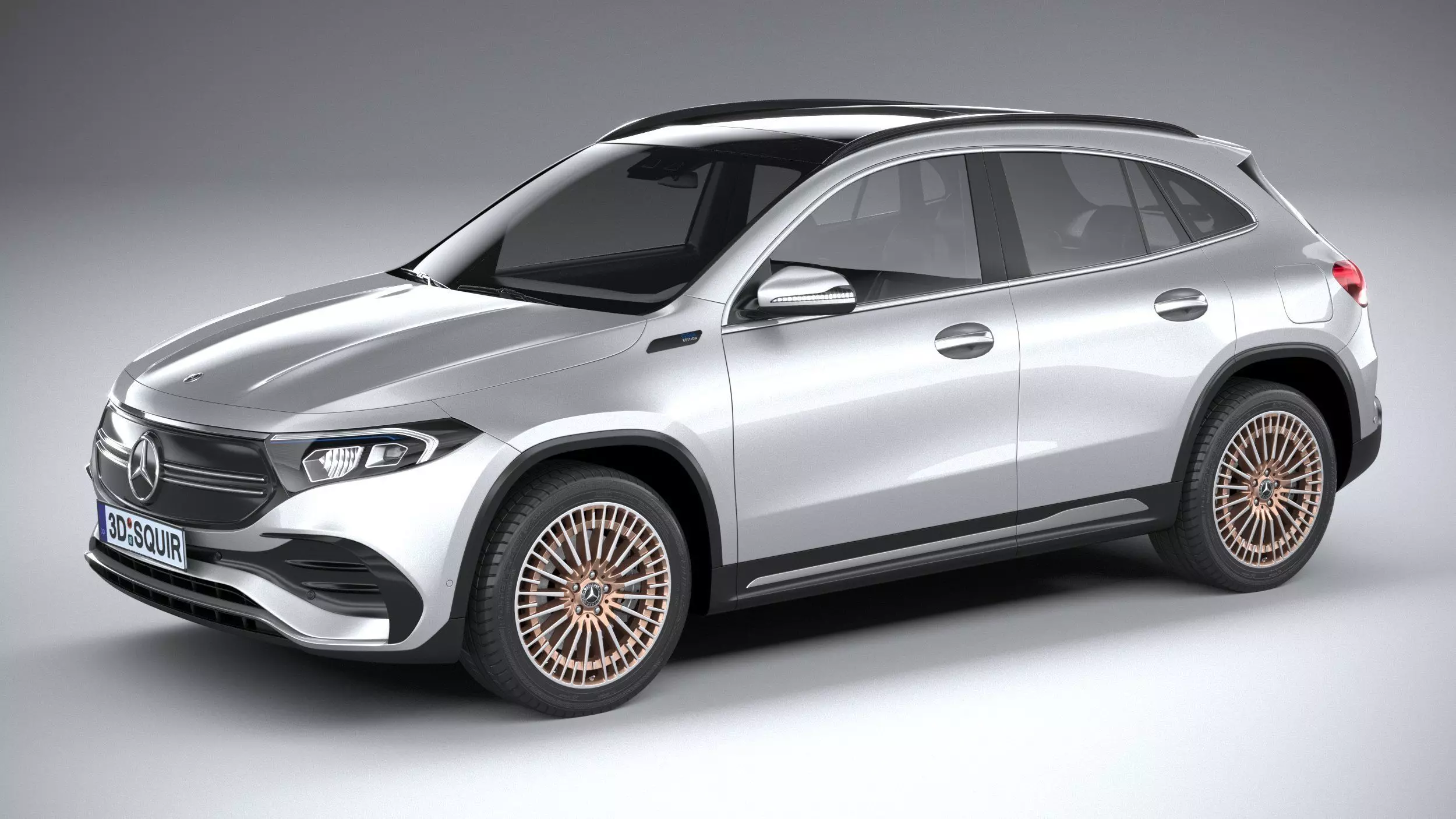 Mercedes Benz EQA 2022 3D model