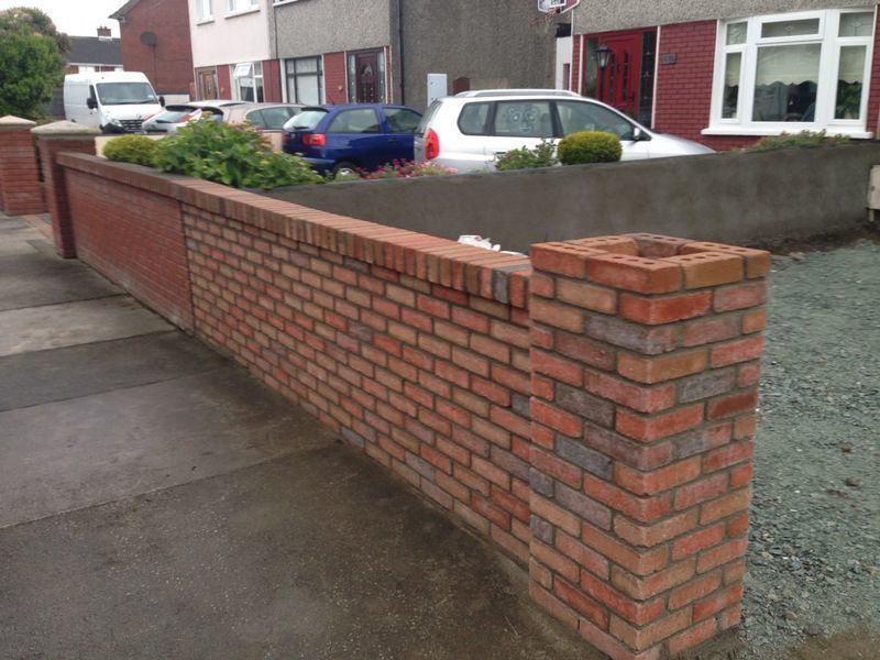 Model Railway Brick Wall Various Heights see Pictures 3D print model_17