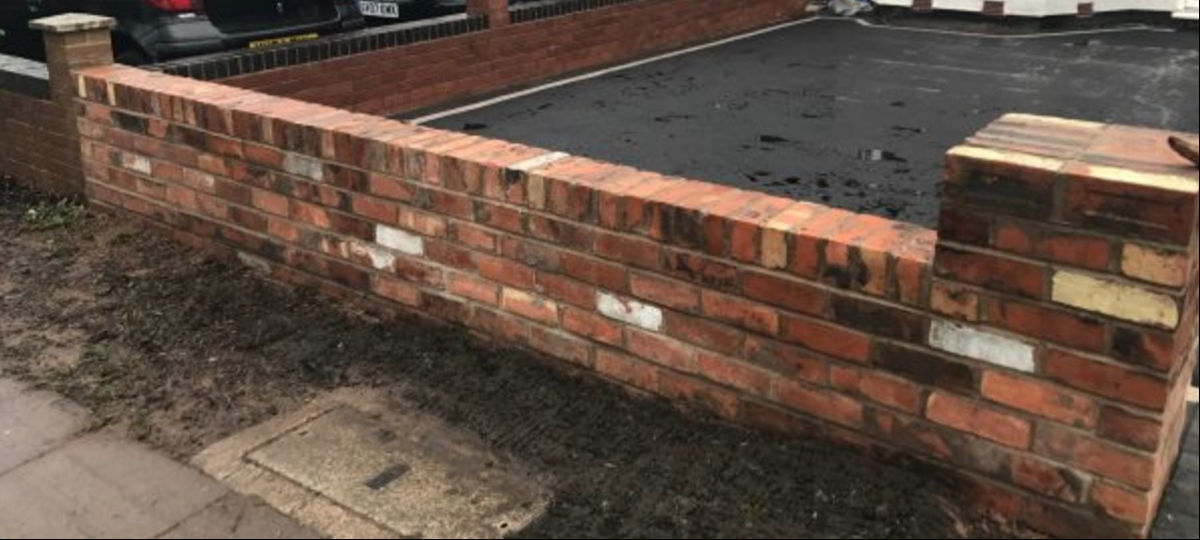 Model Railway Brick Wall Various Heights see Pictures 3D print model_18