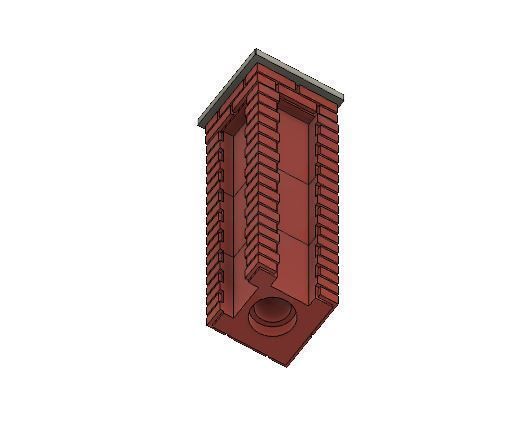 Model Railway Brick Wall Various Heights see Pictures 3D print model_14