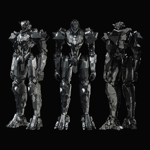 Telesto Free low-poly 3D model