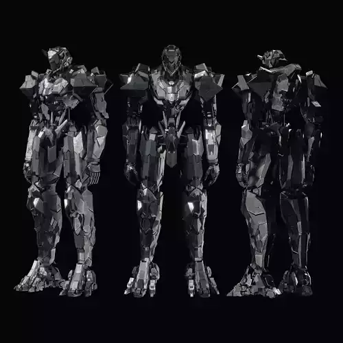 Telesto Free low-poly 3D model