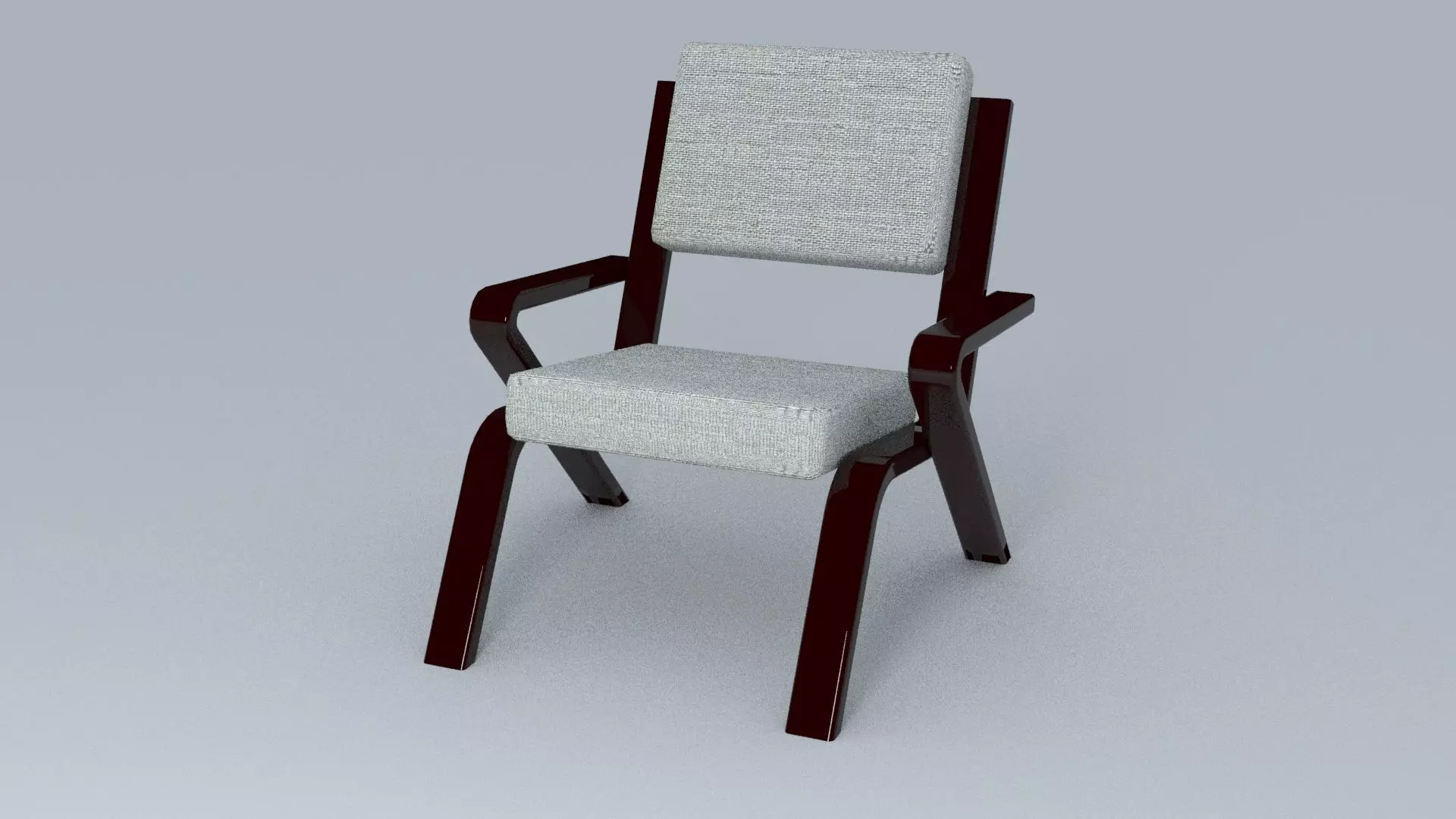 ArmChair 3D model chair 3D print model