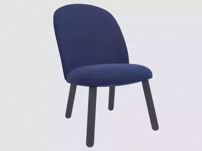 Ace Lounge chair Norman Copenhagen 3D model
