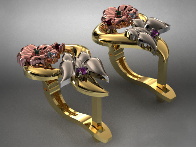 big butterfly and flower collection 7 set 21 part  _136