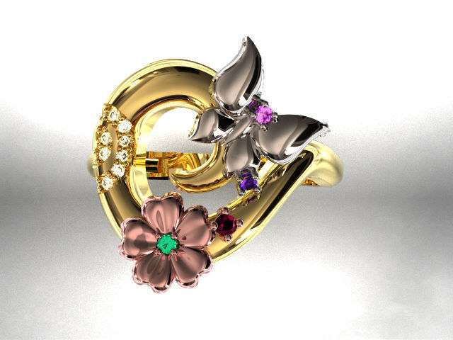 big butterfly and flower collection 7 set 21 part  _64