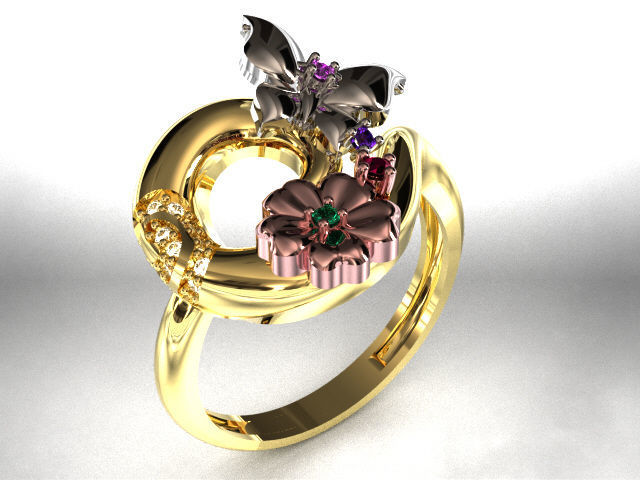 big butterfly and flower collection 7 set 21 part  _87