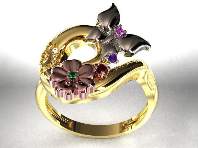 big butterfly and flower collection 7 set 21 part  _111