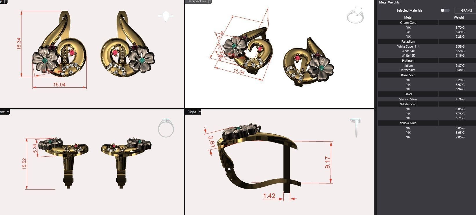 big butterfly and flower collection 7 set 21 part  _68