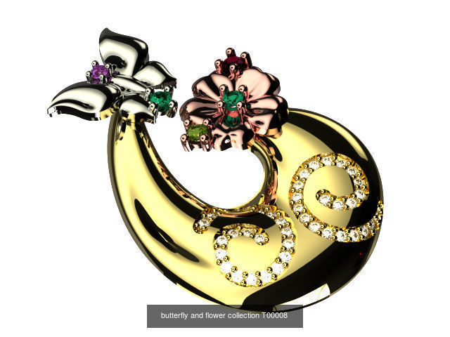 big butterfly and flower collection 7 set 21 part  _1