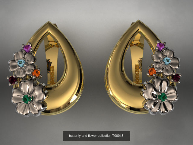 big butterfly and flower collection 7 set 21 part  _6