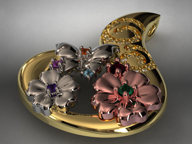 big butterfly and flower collection 7 set 21 part  _150