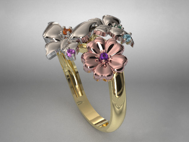 big butterfly and flower collection 7 set 21 part  _62