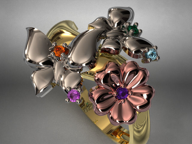 big butterfly and flower collection 7 set 21 part  _57