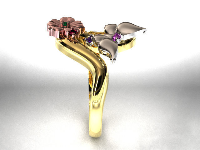 big butterfly and flower collection 7 set 21 part  _52