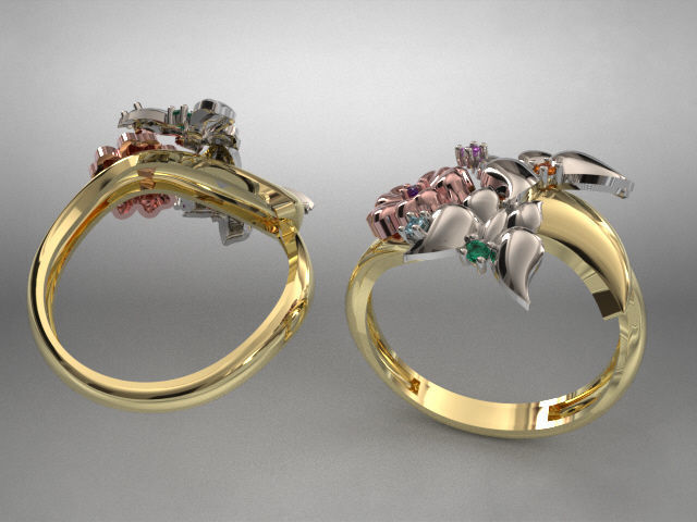 big butterfly and flower collection 7 set 21 part  _40