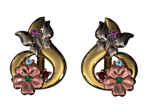 big butterfly and flower collection 7 set 21 part  _41