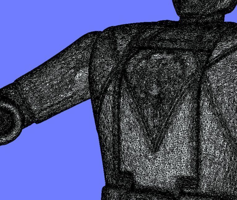 90s YELLOW RANGER FIGURE - 3D SCAN 3D print model_9