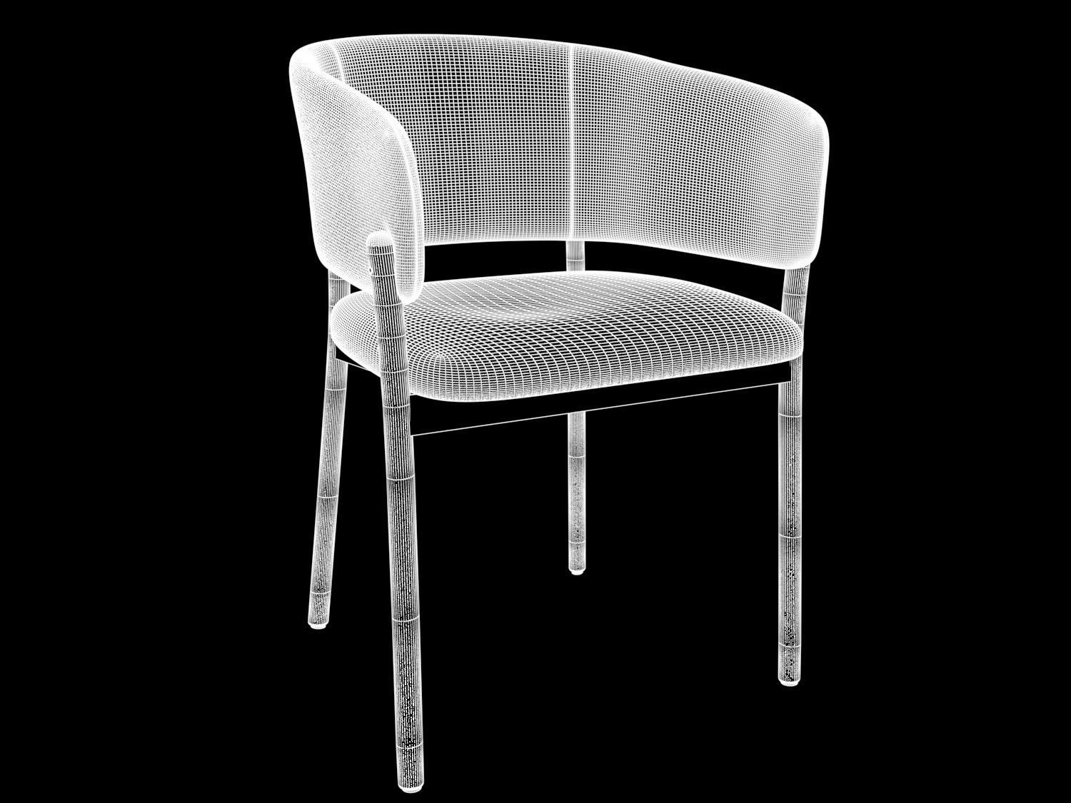 RC chair Blasco Vila 3D model_1
