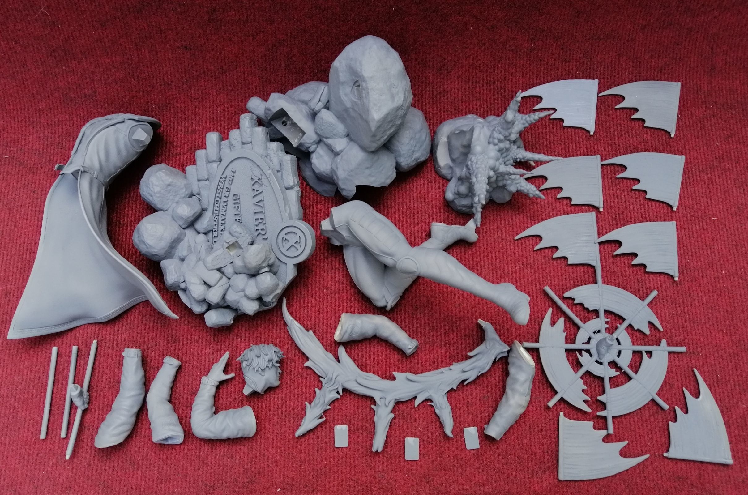 Gambit stl xenoblade legends statue 3D print model_11