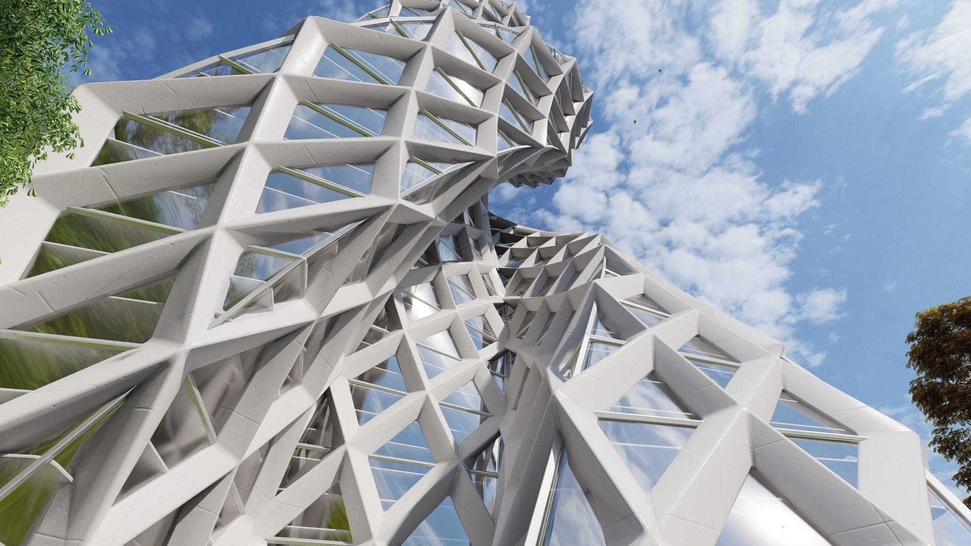 Future building 02 3D model_2