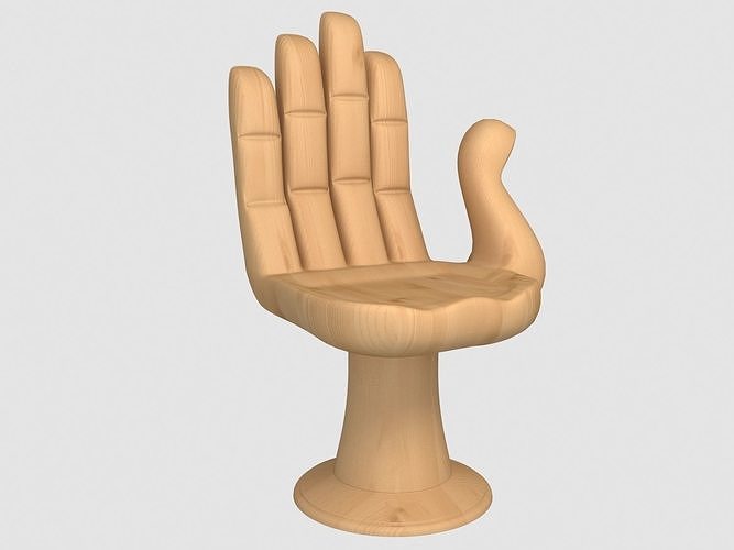 Palmistry Chair 3D model