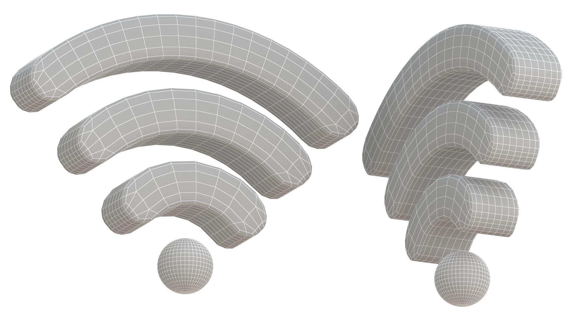 Wireless and WiFi Symbol V01 3D model_8