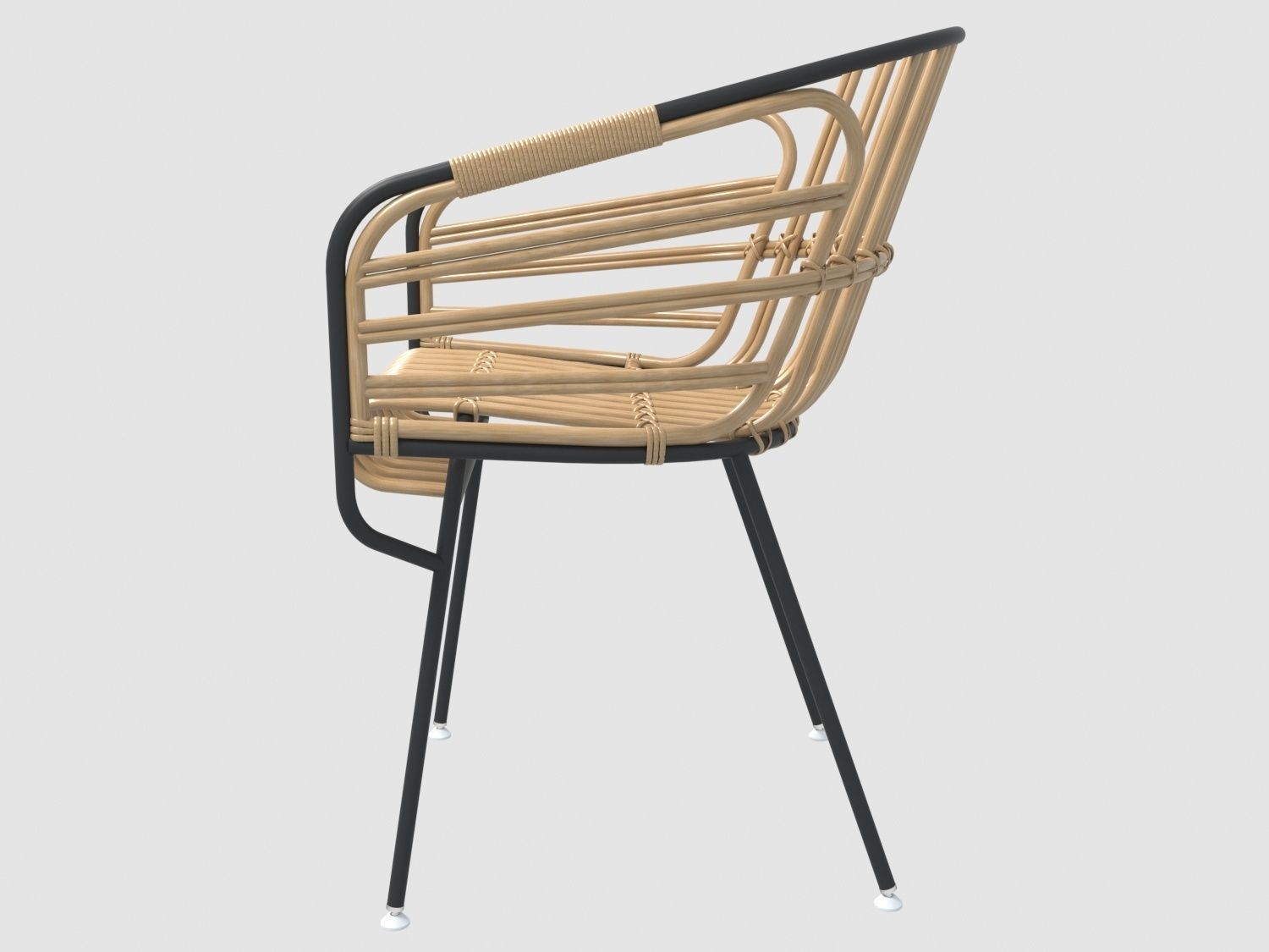 Raphia chair by Casamania 3D model_3